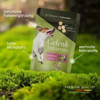 Pawlie's Gelenk Fit Tabletten Hund (100 Stück) 2 Pawlie's Gelenk Fit Tabletten Hund (100 Stück) – Bild 2