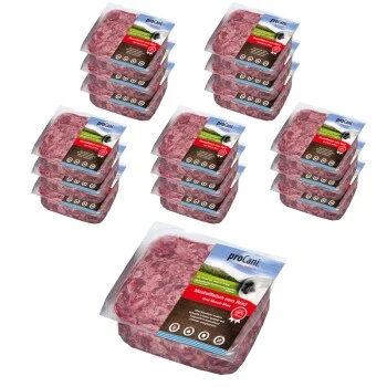 ProCani Buy Nature Rindfleisch Pur 100% Muskelfleisch 16x500 G 1 ProCani Buy Nature Rindfleisch Pur 100% Muskelfleisch 16x500 G