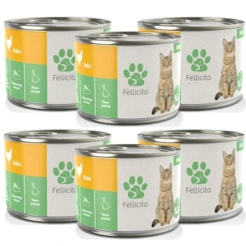 Fellicita Huhn Pur 6x 200g 2 Fellicita Huhn Pur 6x 200g – Bild 2