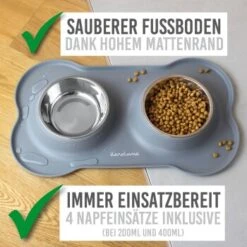 KaraLuna Napfunterlage Mit 4 Näpfen Grau 0,2 Cm³ -Haustierprodukte 10d1a3111e4071b54f638cce8f5248c568989729 1407482 de DE da30ac3a7c1a38c0de7dce7b66abeaee954c5d7dcJtQne