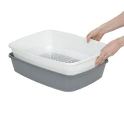 AniOne Geschlossene Sieb-Toilette Clean Cat M 16 AniOne Geschlossene Sieb-Toilette Clean Cat M -Haustierprodukte 16d5eed8ba04fe464939f277f613f934cd2d85ca 39a0f9019d438be620c724e3db70f4f3c3d02812