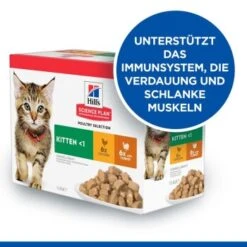 Hill's Science Plan Kitten Multipack Mit Huhn & Truthahn 12x85 G -Haustierprodukte 185d0202576317c6e4137003ff1d0d4b23322112 52742211602 3