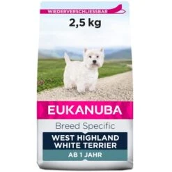EUKANUBA Breed Specific West Highland White Terrier 2,5kg -Haustierprodukte 245cd00985b2e00f00142628f85a4ca784d89665 8710255120560 1