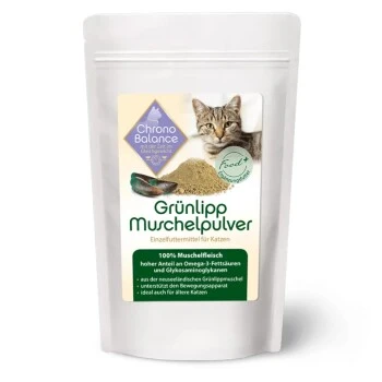 ChronoBalance Grünlippmuschelpulver Für Katzen 100 G 1 ChronoBalance Grünlippmuschelpulver Für Katzen 100 G