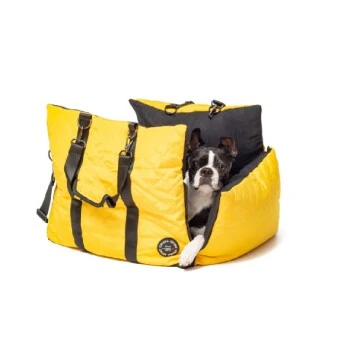 Chiara Auto- Hundetasche LIV Gelb 3 Chiara Auto- Hundetasche LIV Gelb – Bild 3