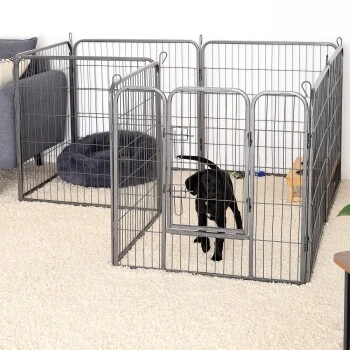 Lionto Freilaufgehege Welpen Gitterfreil 60 Cm, 1 Cm, 80 Cm 7 Lionto Freilaufgehege Welpen Gitterfreil 60 Cm, 1 Cm, 80 Cm – Bild 7