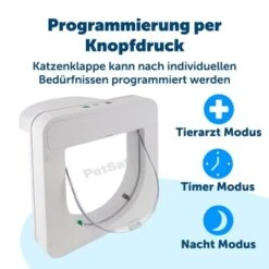 PetSafe Mikrochip Katzenklappe Petporte Smart Flap -Haustierprodukte 6147d1e8c1e7a507a85a2845614516eba089285b 1010507 de DE e3dd1def53ec8e3fedd0e23f043e673f4f45df55FViVMM