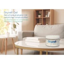 Skyvell Gel Geruchsneutralisierer Gel-Dose 250g -Haustierprodukte 7e8ecb58dd8148f6ae5de26c05f3611b364de44a 1256593 de DE SKYVELL Gel 250 g Dose Tisch