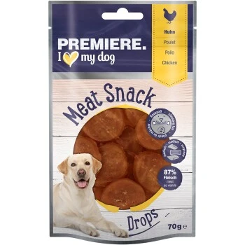 PREMIERE Meat Drops 6x70g Huhn 1 PREMIERE Meat Drops 6x70g Huhn