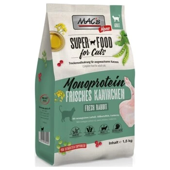 MAC's Macs Cat Adult Monoprotein Kaninchen 1,5kg 1 MAC's Macs Cat Adult Monoprotein Kaninchen 1,5kg