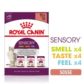 ROYAL CANIN SENSORY Smell Taste Feel Multipack In Soße 12x85g 2 ROYAL CANIN SENSORY Smell Taste Feel Multipack In Soße 12x85g – Bild 2