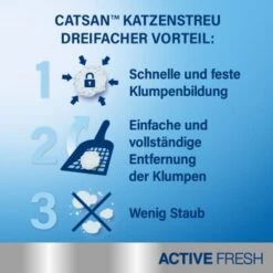 CATSAN Active Fresh Klumpstreu 8 L 11 CATSAN Active Fresh Klumpstreu 8 L -Haustierprodukte a73368db549fd9b09b626975c4baa97d4ec4c8b3 1276805 3