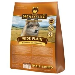 WOLFSBLUT Small Breed Wild Plain Pferdefleisch Und Süßkartoffel 2 Kg