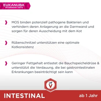 EUKANUBA Veterinary Diets Intestinal Für Ausgewachsene Hunde 5 Kg 2 EUKANUBA Veterinary Diets Intestinal Für Ausgewachsene Hunde 5 Kg – Bild 2