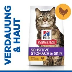 Hill's Science Plan Sensitive Stomach & Skin Adult 1+ Mit Huhn 7 Kg -Haustierprodukte b8937505ac00afd4cc238d47e3fefd742ba53d48 52742023137 1
