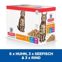 Hill's Science Plan Adult Huhn, Seefisch & Rind 12x85 G -Haustierprodukte c7e846a066af7c5117d34e1b63fcb15f17ea22cf 52742211800 3