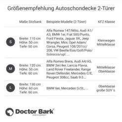 Doctor Bark Autoschondecke Für 2-Türer / Coupé / Cabrio Grau S -Haustierprodukte d571141ad7433e0cdd82036282afc066fa66c1cb 132e37b618e7c22063c91c3bcf8259dd5c204923
