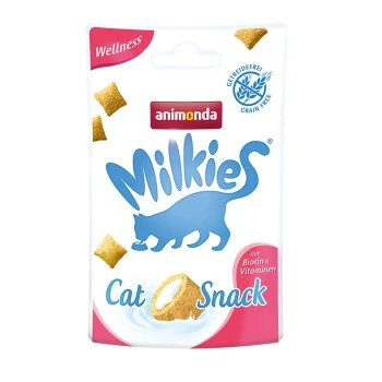 Animonda Milkies Cat Snack 12x30g Wellness Mit Biotin & Vitaminen 1 Animonda Milkies Cat Snack 12x30g Wellness Mit Biotin & Vitaminen