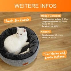 Schlitzohr Donut Katzenbett Sissy Rund -Haustierprodukte df7c27cb1f39bf510e3e3f5910f2e1f1c2495af9 1484677 de DE 80208fe53213eb6d542330d5c23673c2f96d6422z09Pa8