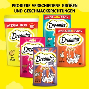 Dreamies Snack-Vielfalt 12x60g 9 Dreamies Snack-Vielfalt 12x60g – Bild 9