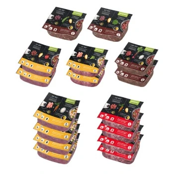 ProCani Frisch & Fertig Menü-Paket 7 Geschmäcker 16x500g 1 ProCani Frisch & Fertig Menü-Paket 7 Geschmäcker 16x500g